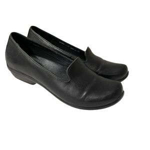 Dansko Women's Black Leather Loafers Size 8.5 - Size 9